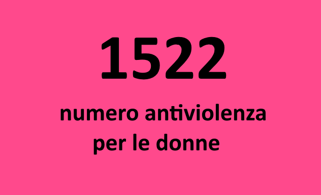 1522 è il numero antiviolenza per le donne