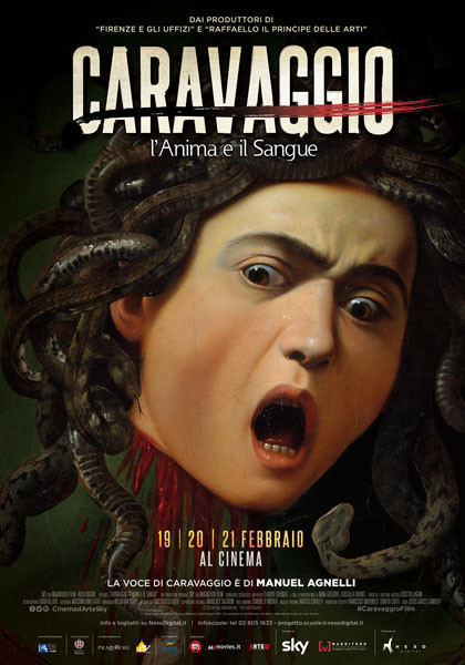 Al cinema D' Azeglio Parma "Caravaggio - l'anima e il sangue" di Jesus Gàrces Lambert