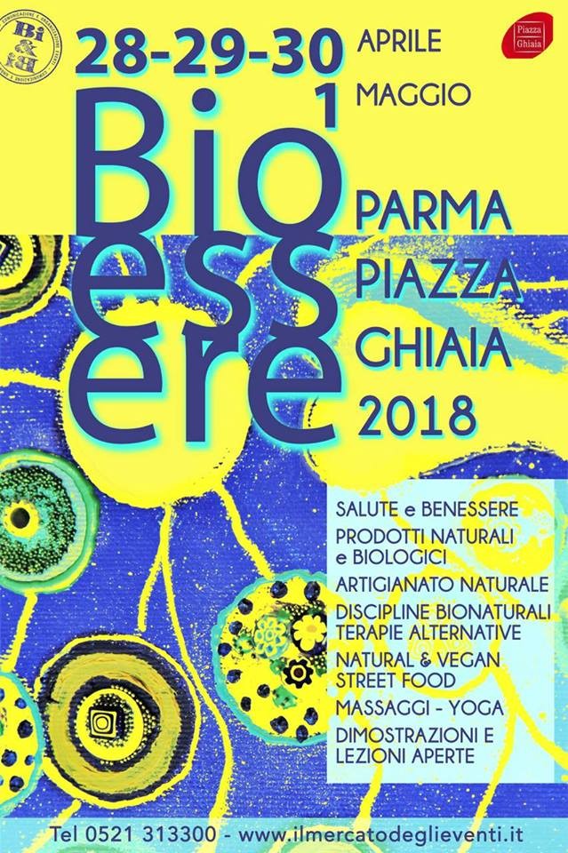 Bioessere 2018 in piazza Ghiaia
