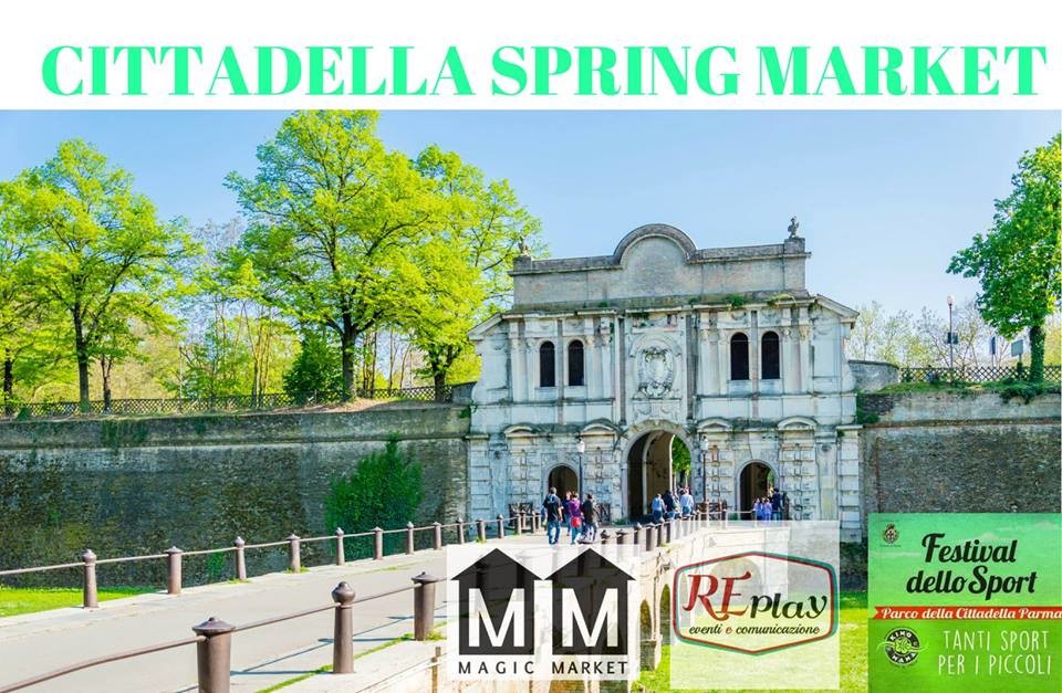 Cittadella Spring Market nel Parco della Cittadella Parma