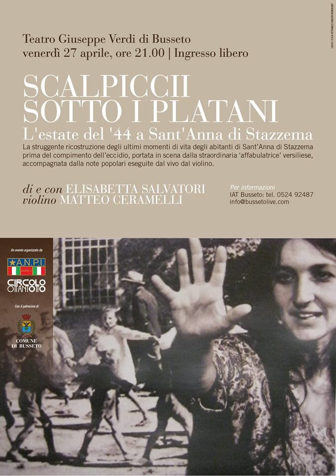 "SCALPICCI SOTTO I PLATANI"  L'estate del '44 a Sant'Anna di Stazzema