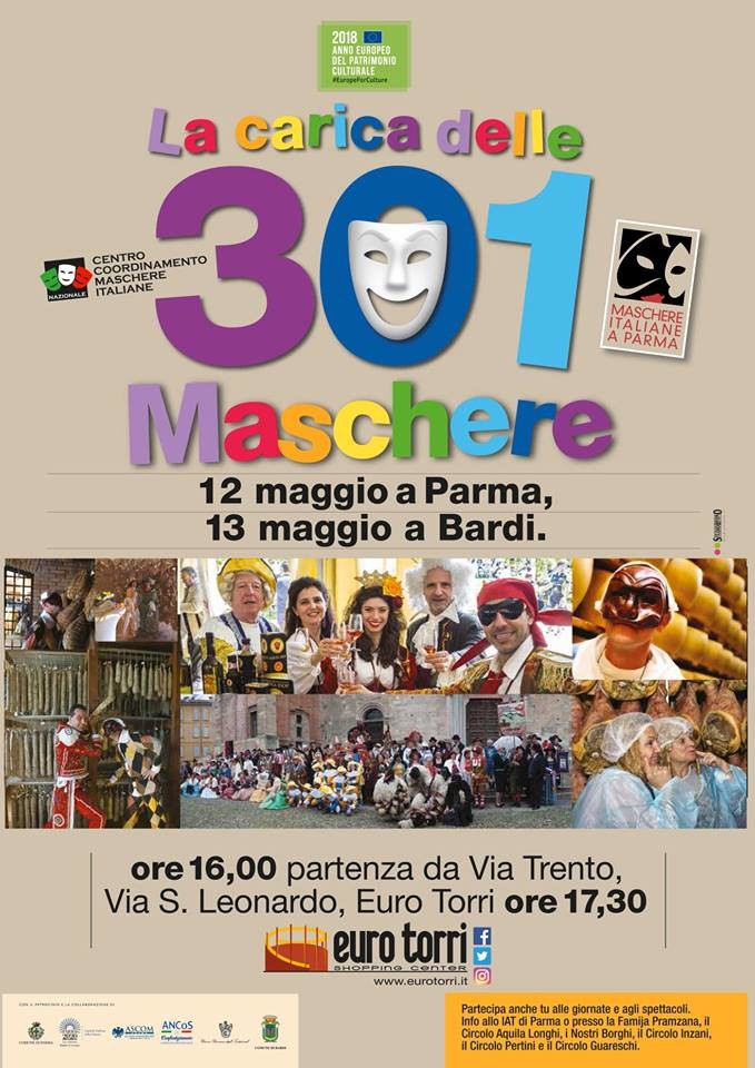 Maschere Italiane a Parma