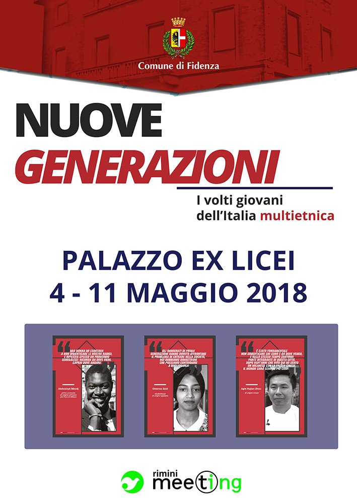 Mostra  "Nuove generazioni - I volti giovani dell'Italia Multietnica"