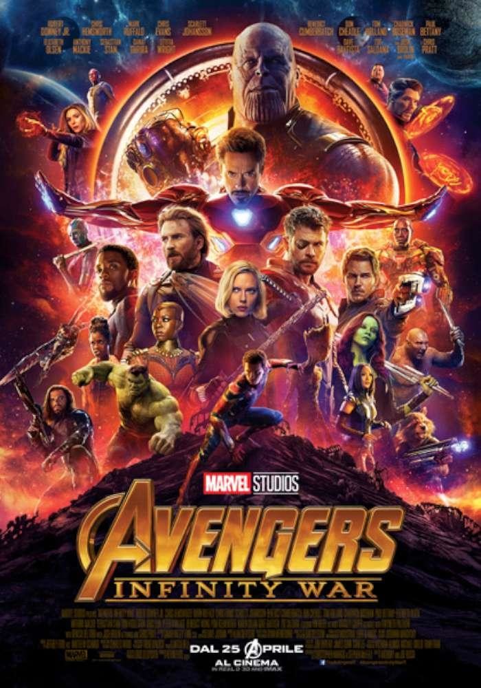 Al CINEMA GRAND'ITALIA TRAVERSETOLO " Avengers: Infinity War "