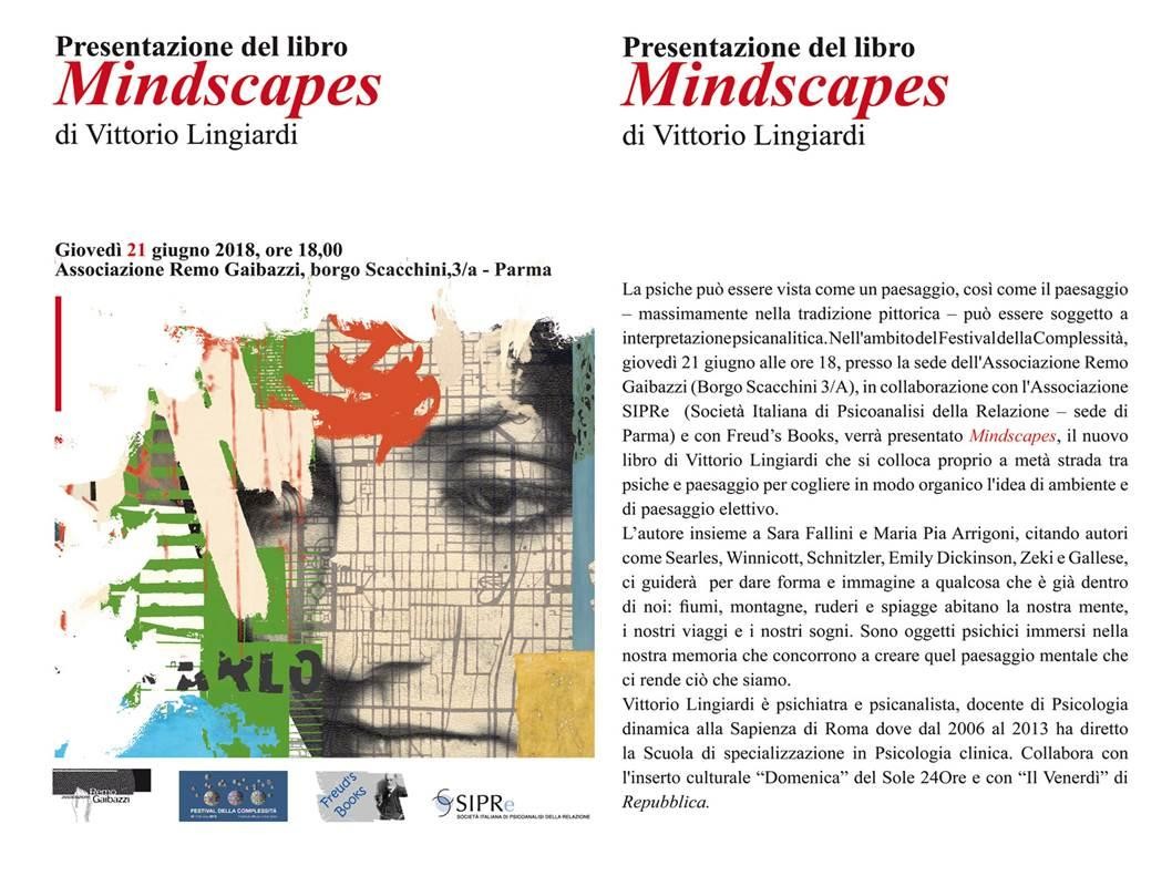 A il Festival della Complessità "Mindscapes", il nuovo libro di Vittorio Lingiardi