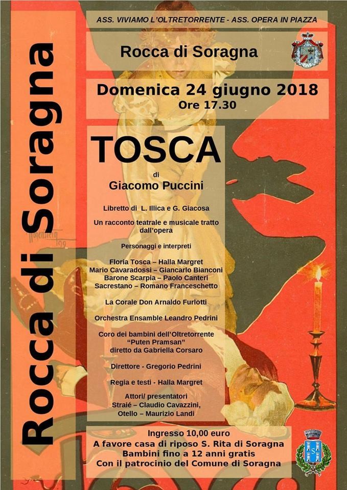 La "Tosca" alla Rocca Meli Lupi di Soragna