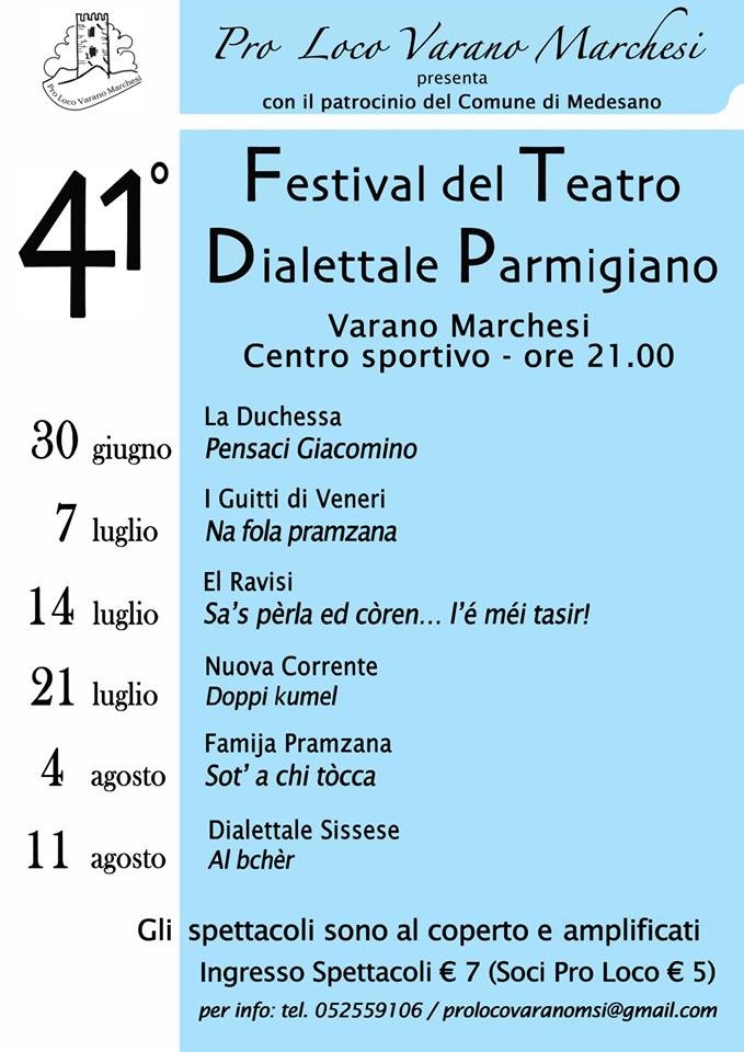 Festival del teatro Dialettale parmigiano