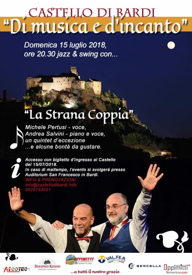 Al castello di Bardi "Di musica e d'incanto" con Michele Pertusi e Andrea Salvini