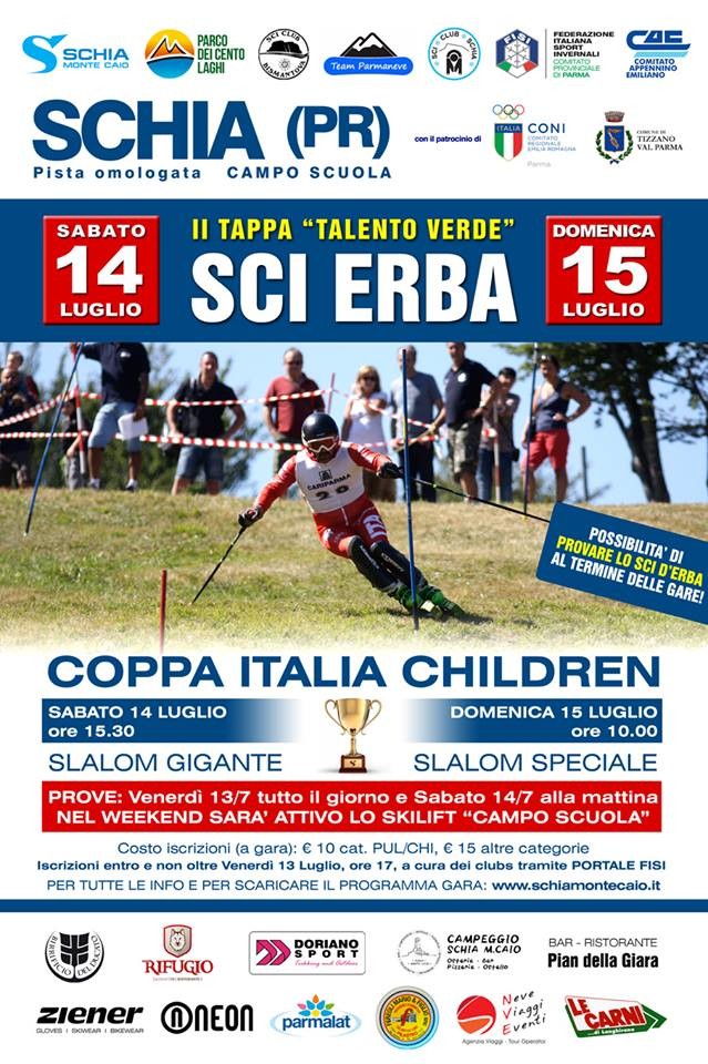 A Schia Coppa Italia Sci d'Erba - 2^ tappa Talento Verde