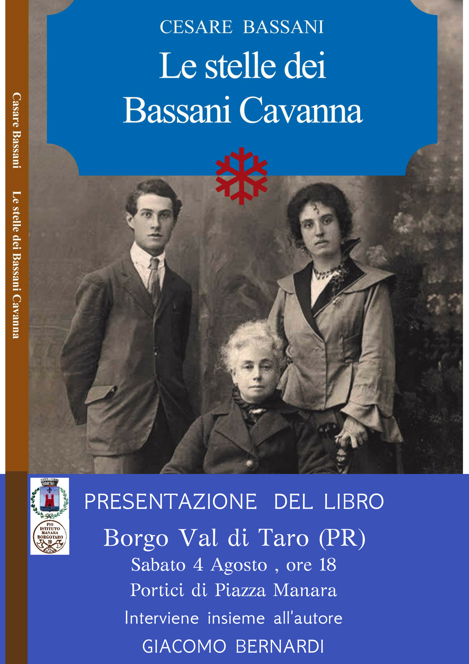 Le stelle dei Bassani Cavanna" - Presentazione del libro a Borgotaro