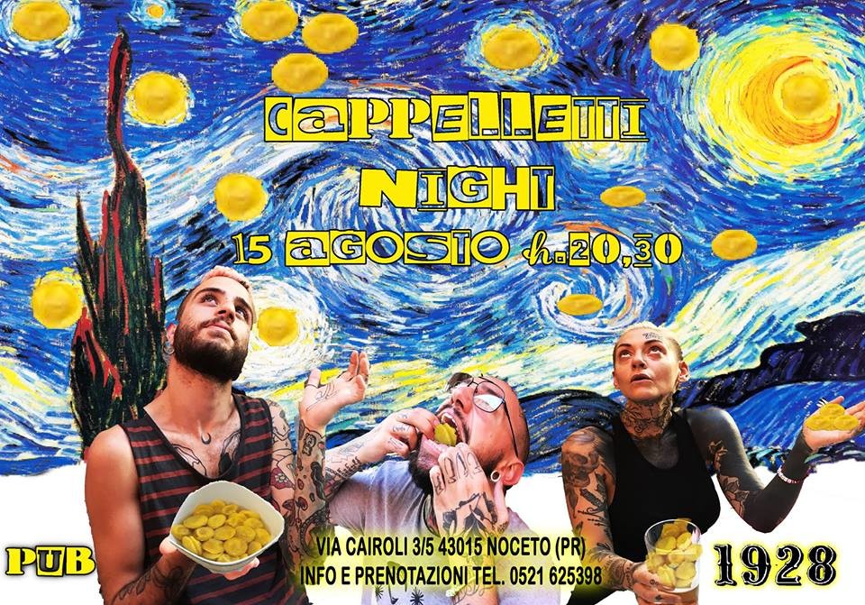 Al 19-28 pub gourmet  tradizionale "Cappelletti Night"