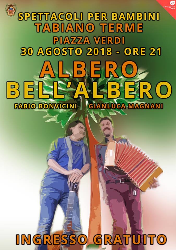 "ALBERO BELL'ALBERO": divertente spettacolo musicale per tutta la famiglia.