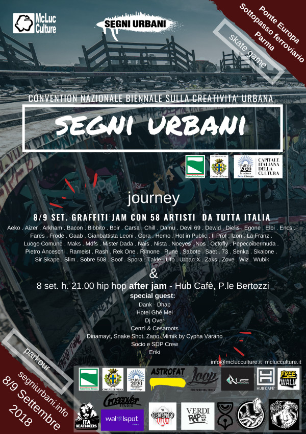Segni Urbani edizione 2018  Convention Nazionale Biennale sulla Creatività Urbana