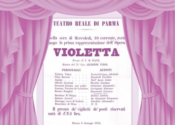 Violetta è di scena. Immagini e suoni dal Teatro d’Opera e dal Cinema