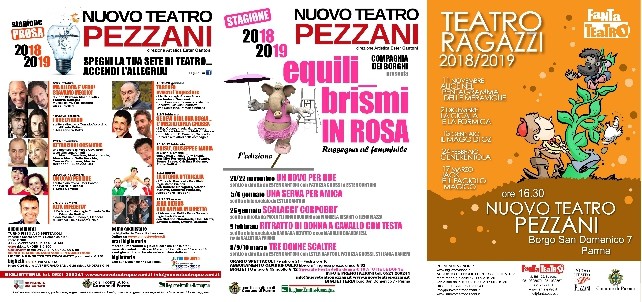 ACCENDIAMO L'ALLEGRIA! Campagna abbonamenti Nuovo Teatro Pezzani