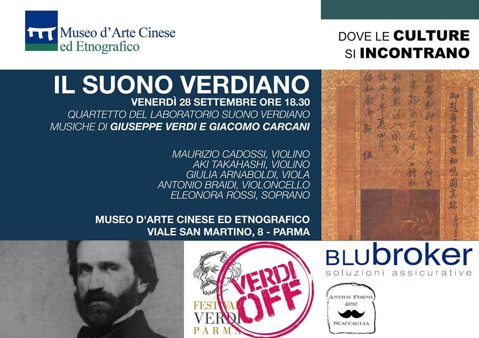 Verdi off al Museo Cinese Parma‎ "Il Suono Verdiano"