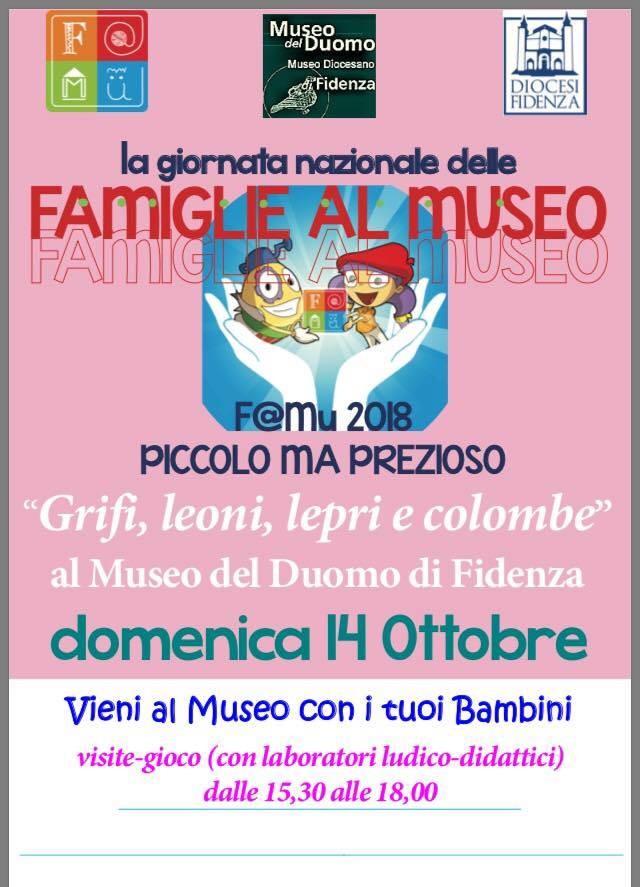 FaMu Giornata delle Famiglie al Museo al Museo diocesiano di Fidenza