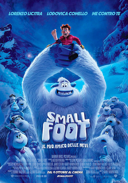 SMALL FOOT - Il mio amico delle nevi al cinema Odeon