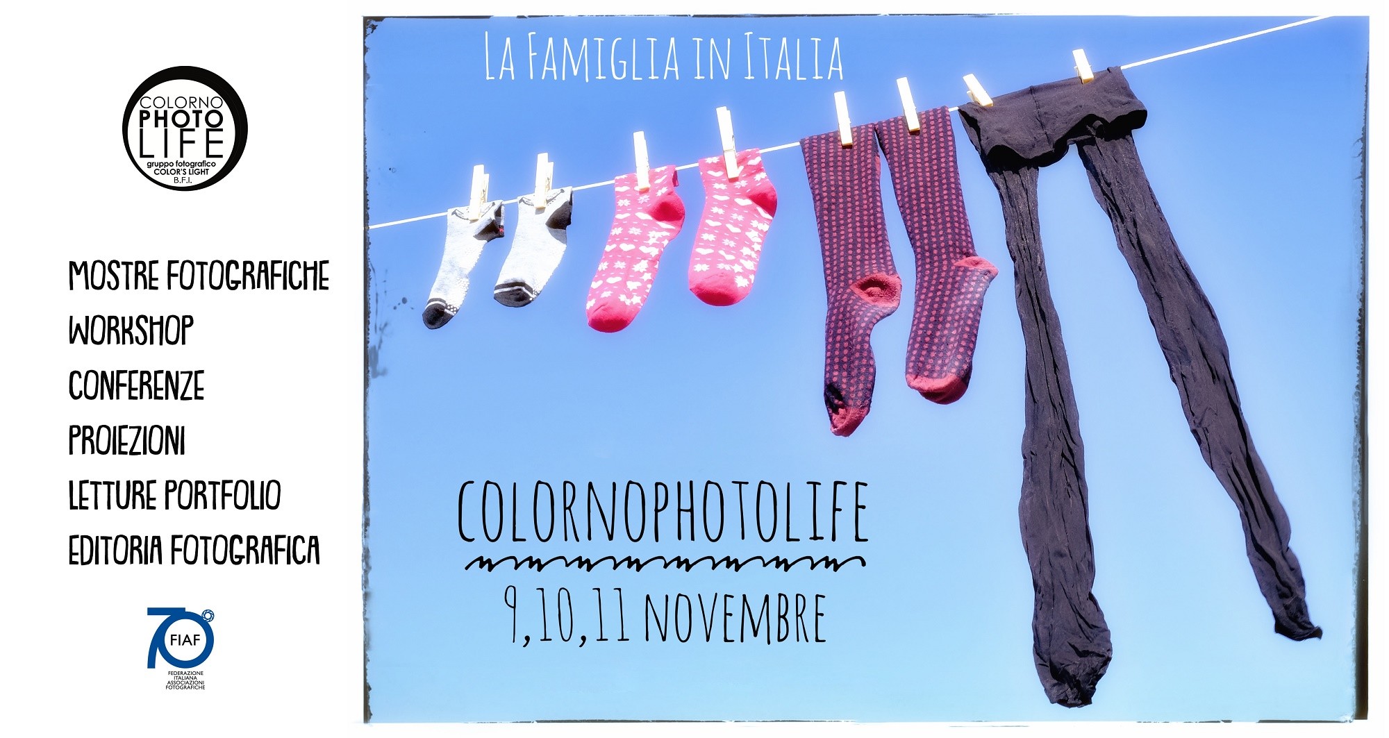 La famiglia italiana nelle mostre del ColornoPhotoLife