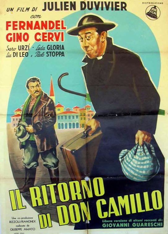 Proiezione del film Il ritorno di Don Camillo al Teatro Verdi di Busseto