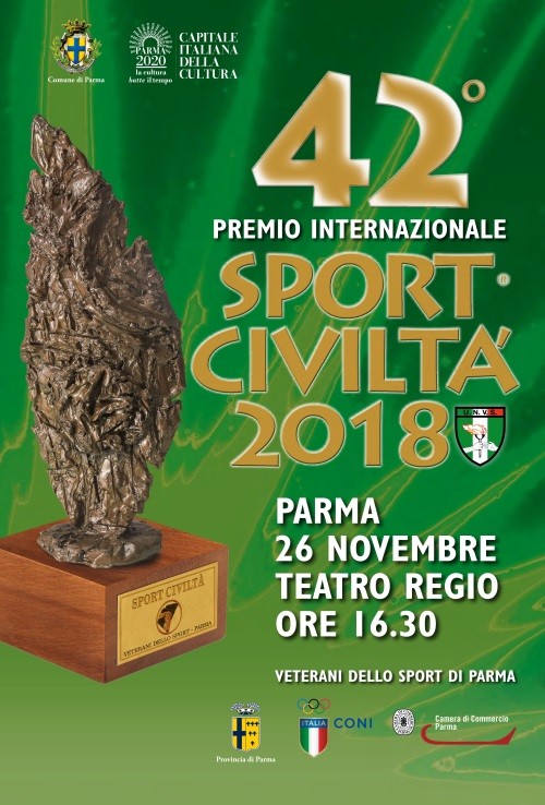 42esima edizione del premio internazionale Sport Civiltà