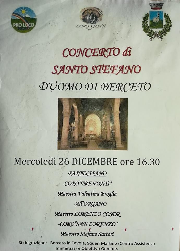 Concerto nel Duomo di Berceto