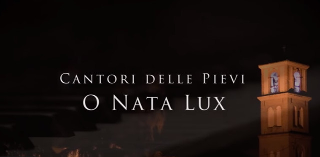 "CANTORI DELLE PIEVI" CONCERTO DI PRESENTAZIONE CD "O NATA LUX" a Parma