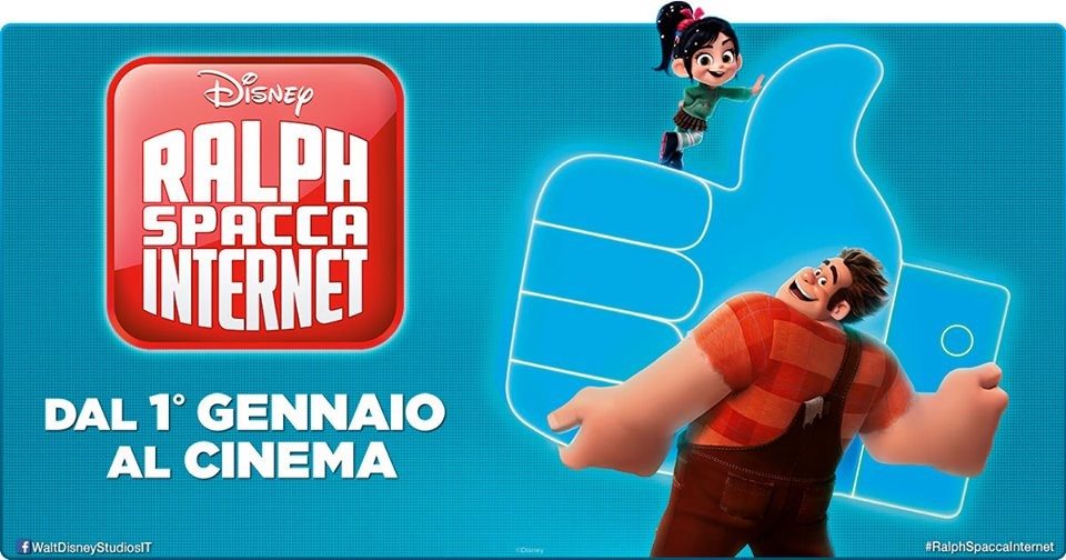 Al CINEMA GRAND'ITALIA  Ralph spacca Internet