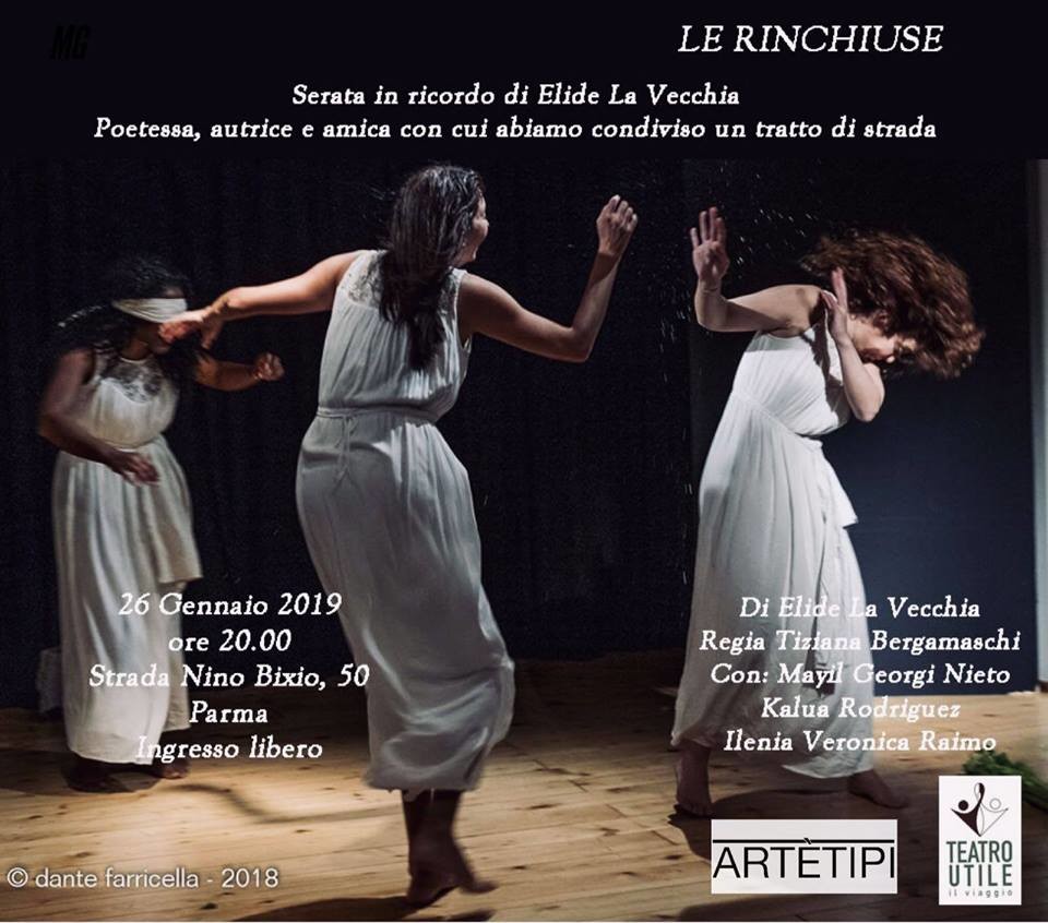 Le Rinchiuse, spettacolo organizzato da Artètipi e Teatro Utile