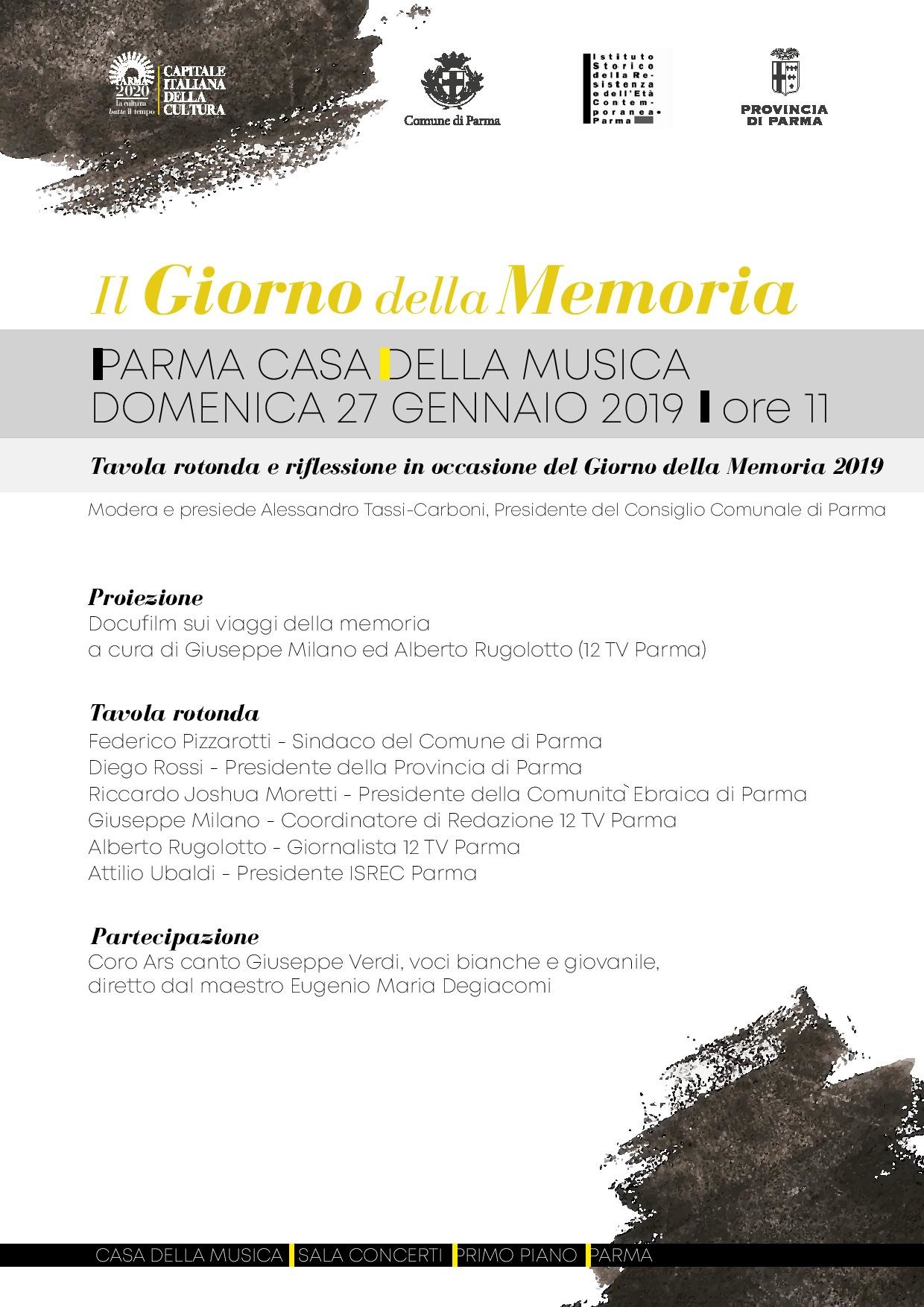 "Giorno della Memoria" a Parma