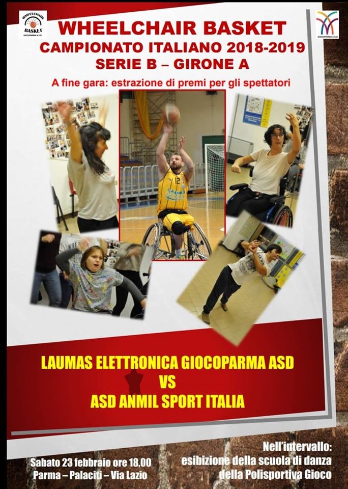 Wheelchair basket: Laumas vs Sport Italia