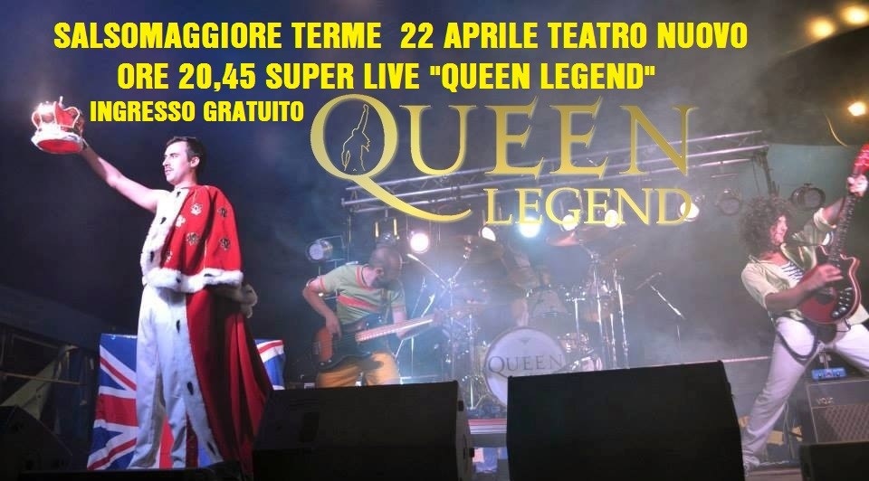 Concerto "Queen Legend" al Teatro Nuovo di Salsomaggiore