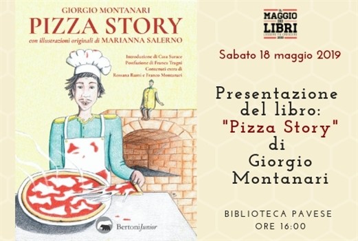 "Pizza Story", filastrocca scritta da Giorgio Montanari e illustrata da Marianna Salerno.