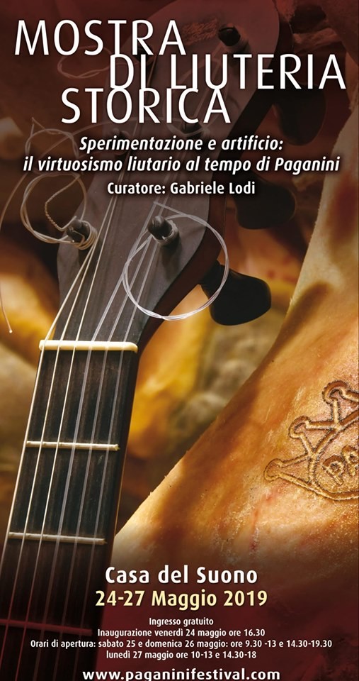 Paganini Guitar Festival: mostra di liuteria storica