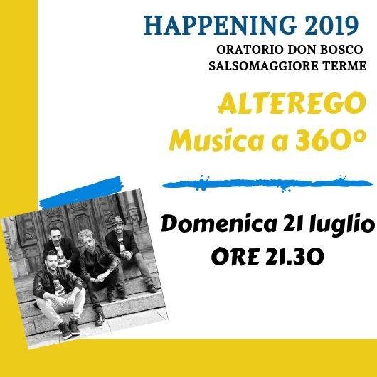 Happening Oratorio don Bosco  con gli Alterego Musica a 360°