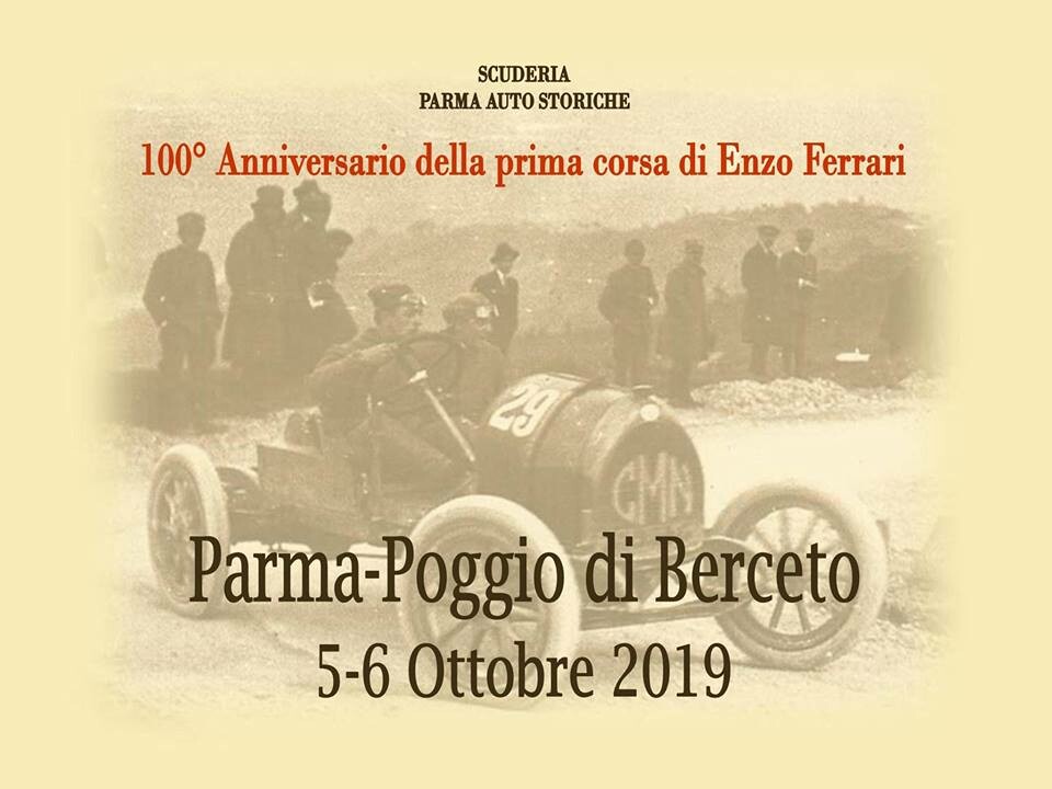 Parma-Poggio di Berceto, ottava prova  del 5° Trofeo Nord Ovest regolarità auto storiche.