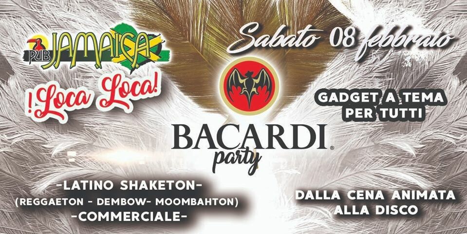 Bacardi party al Jamaica pub