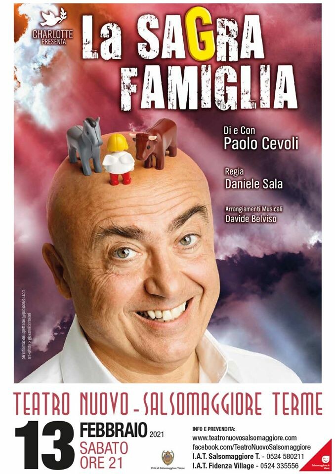 Paolo Cevoli al Teatro Nuovo di Salsomaggiore Terme