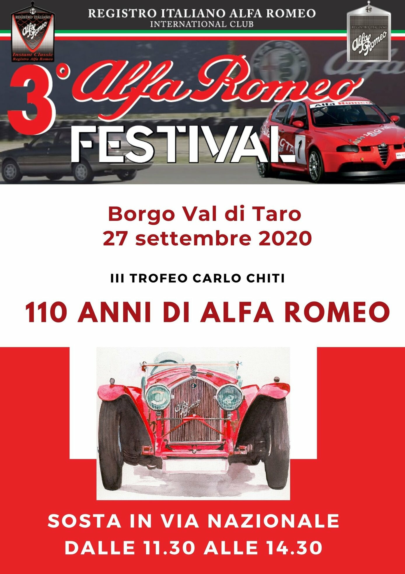 110 anni di Alfa Romeo a Borgotaro