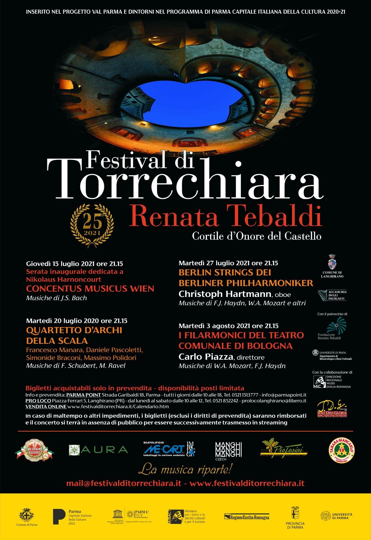 Festival di Torrechiara Renata Tebaldi