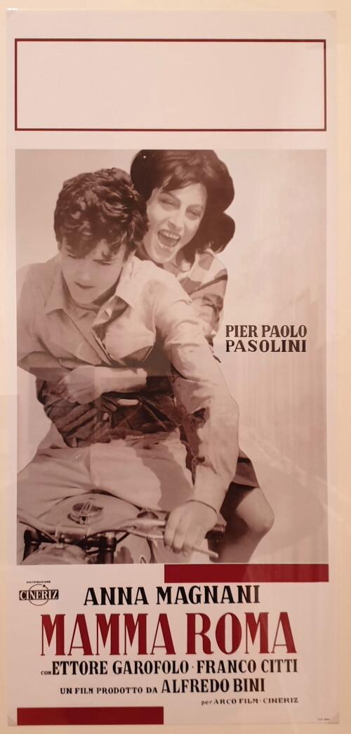 LE LOCANDINE DEI FILM DI PIER PAOLO PASOLINI  in mostra  alla Fondazione Magnani Rocca
