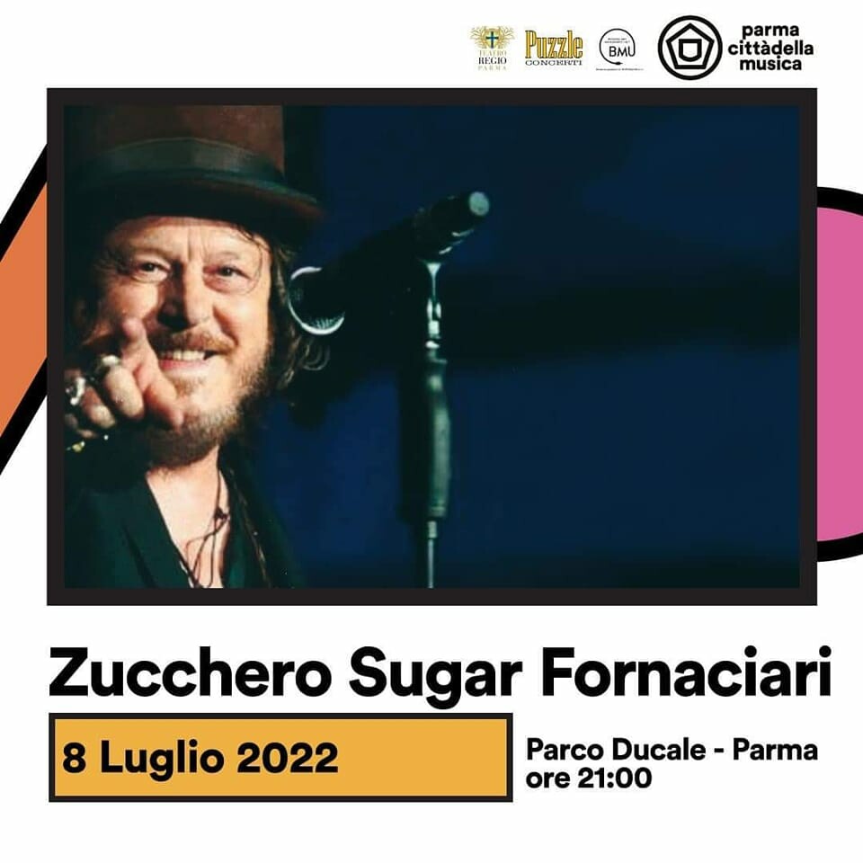 Zucchero in concerto  per "PARMA CITTÀDELLA MUSICA"