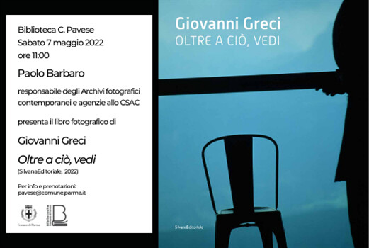 Oltre a ciò, vedi - presentazione del libro di Giovanni Greci, dialoga con l'autore Paolo Barbaro
