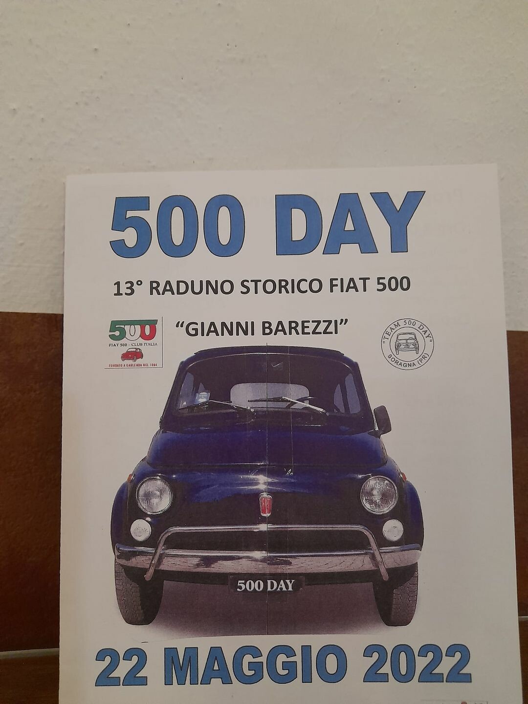 13° Raduno storico Fiat 500 “Gianni Barezzi”