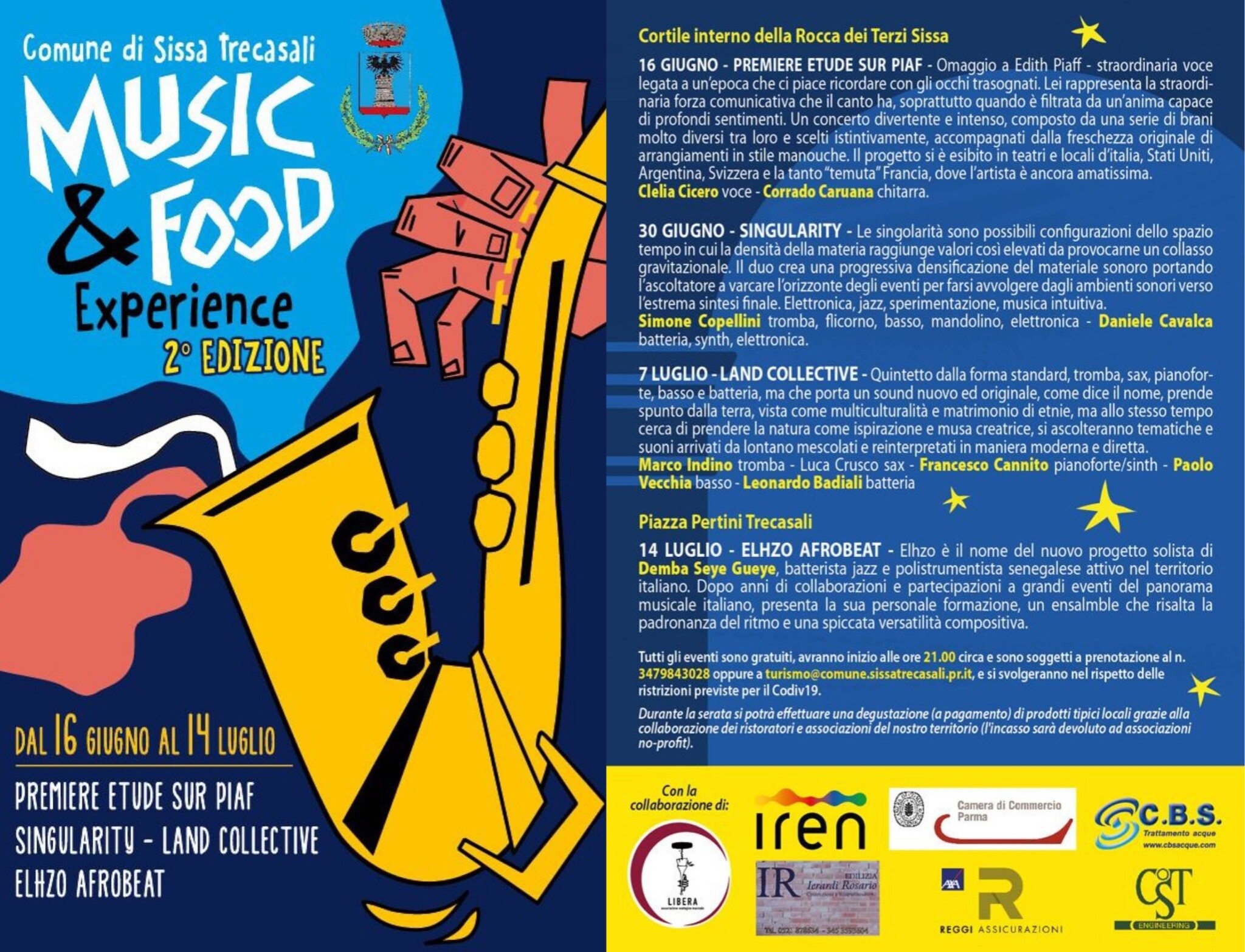 MUSIC&FOOD EXPERIENCE 2022   seconda edizione