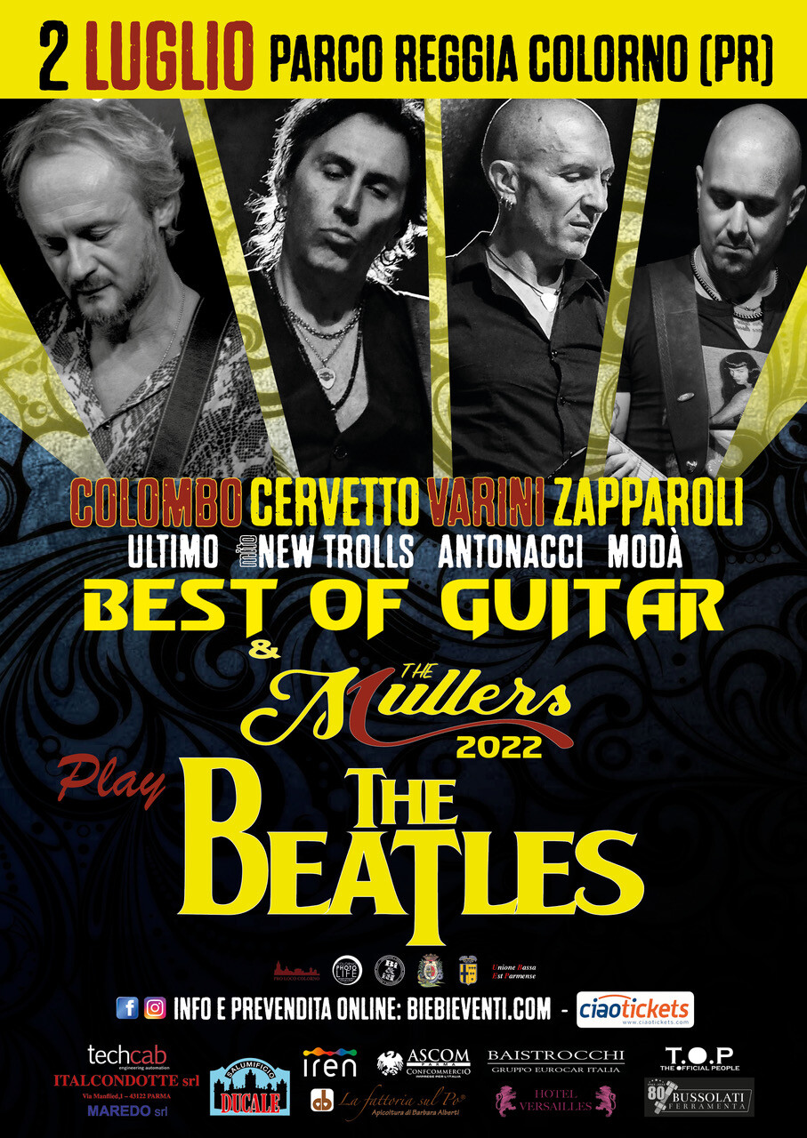 BEST OF GUITAR (& THE MULLERS) PLAY THE BEATLES (Reggia di Colorno)