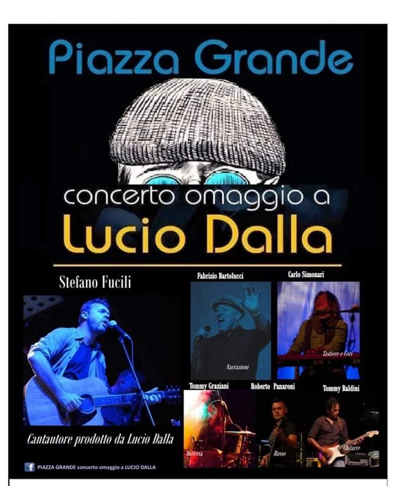 Coscienza Festival : Piazza Grande concerto omaggio a Lucio Dalla Unplugged