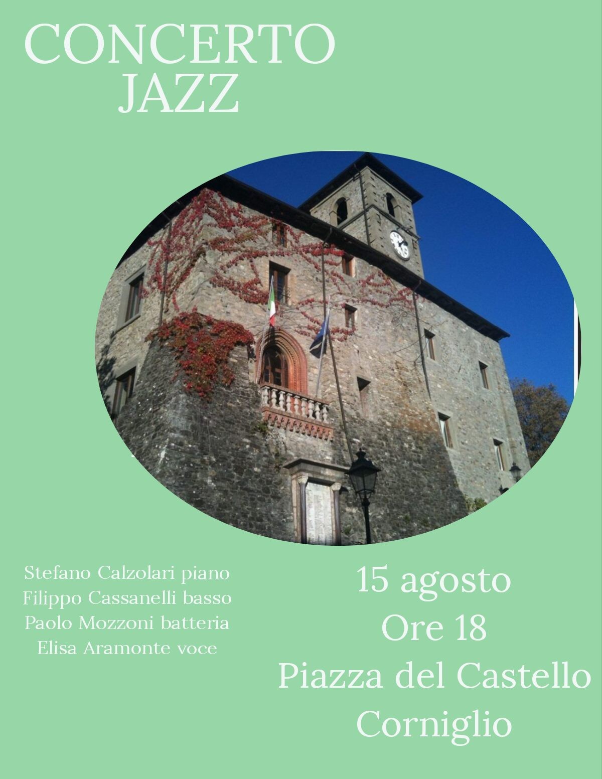 Concerto jazz a Corniglio