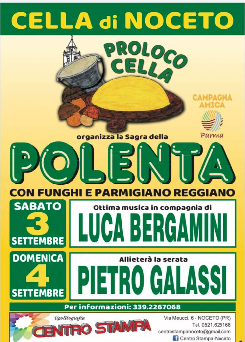 Festa della polenta a Cella di Noceto!