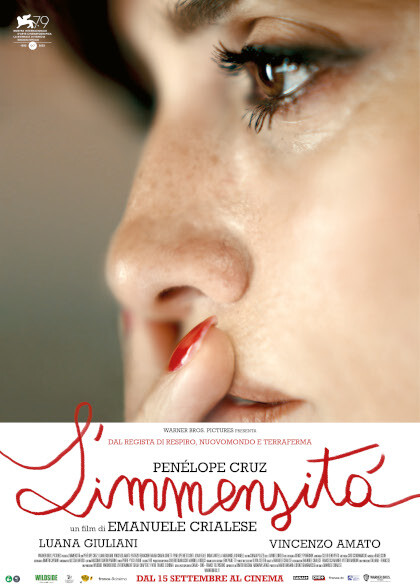 L’IMMENSITA’ con: Penelope Cruz In concorso al Festival di Venezia al cinema Astra di Parma